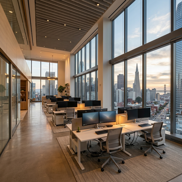 Pacific West Life San Francisco headquarters at 100 Pine Street